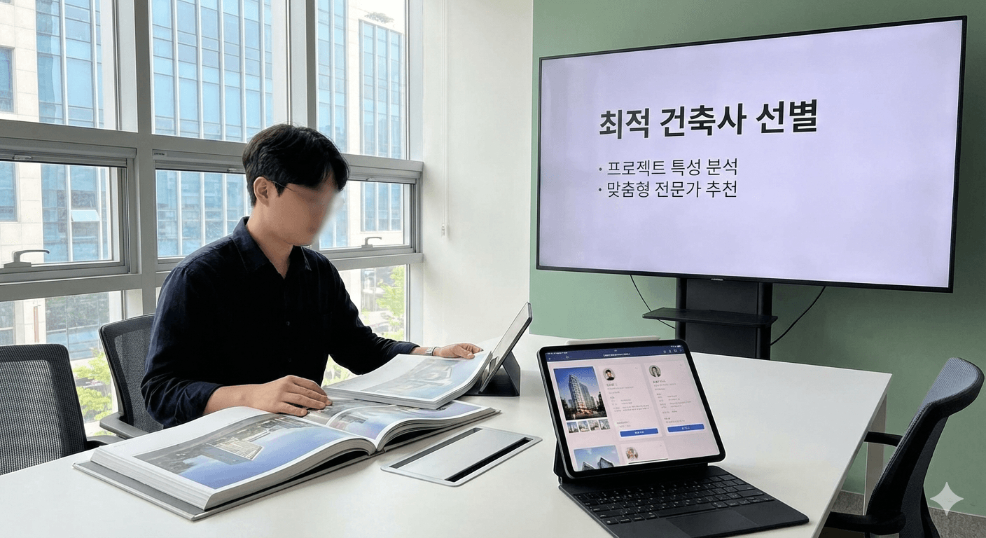 최적 건축사 선별